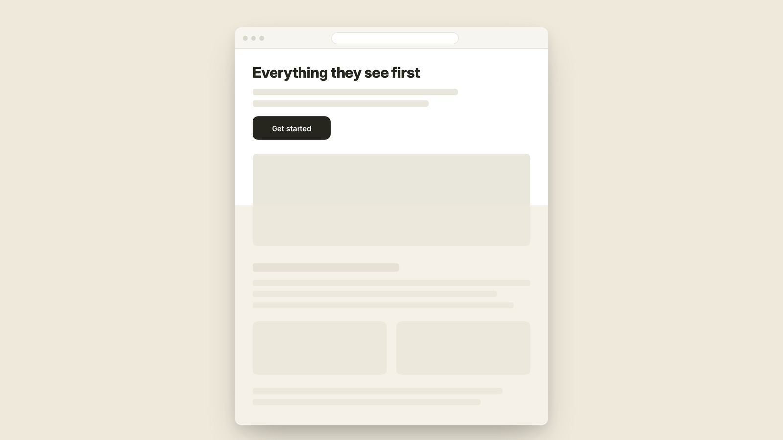 Above the Fold illustration