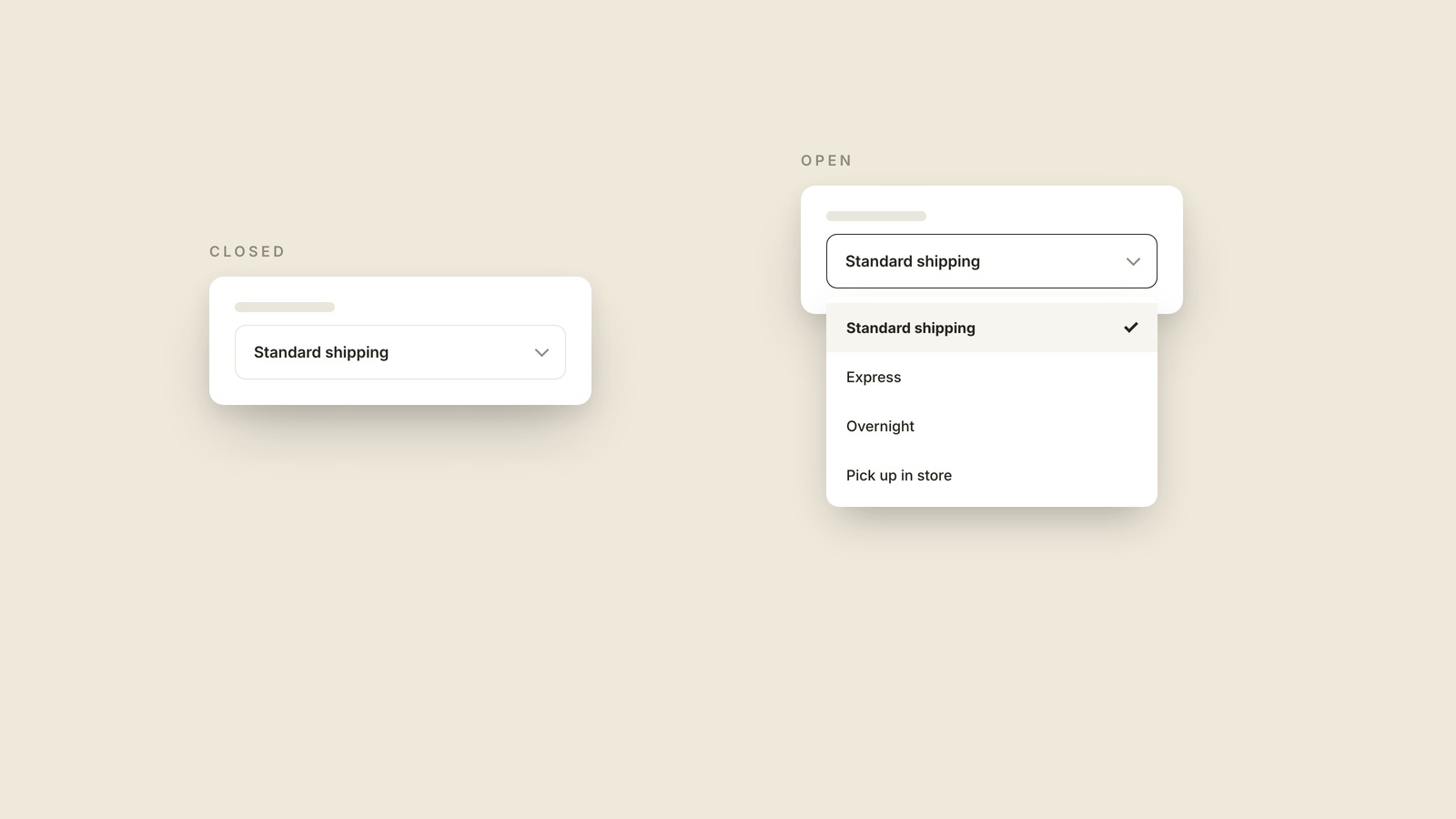 Dropdown illustration