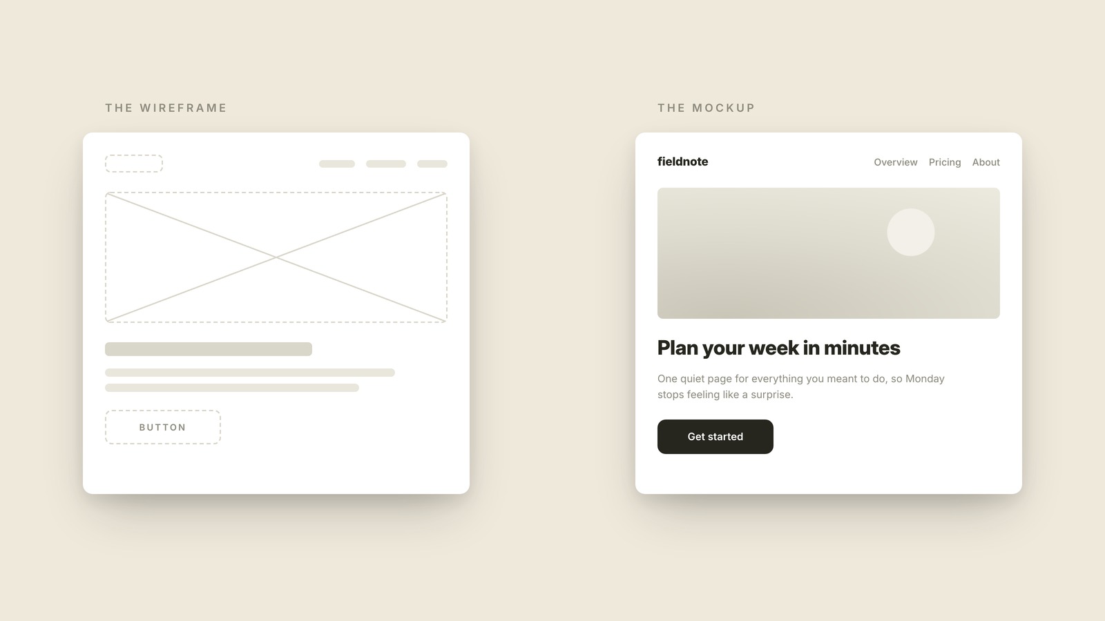Mockup illustration
