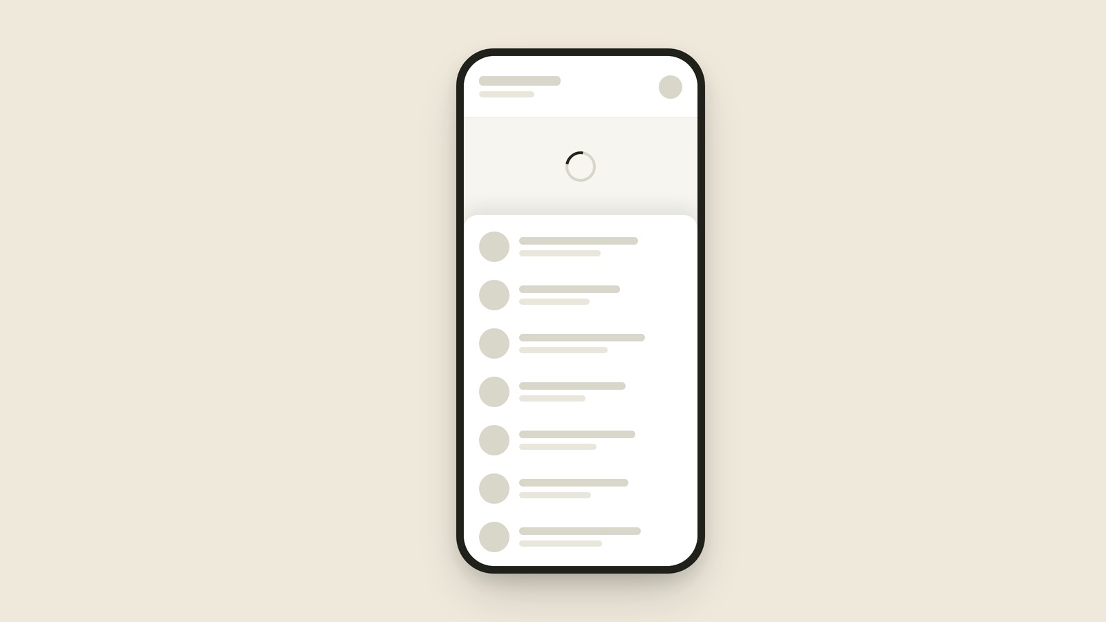 Pull to Refresh illustration