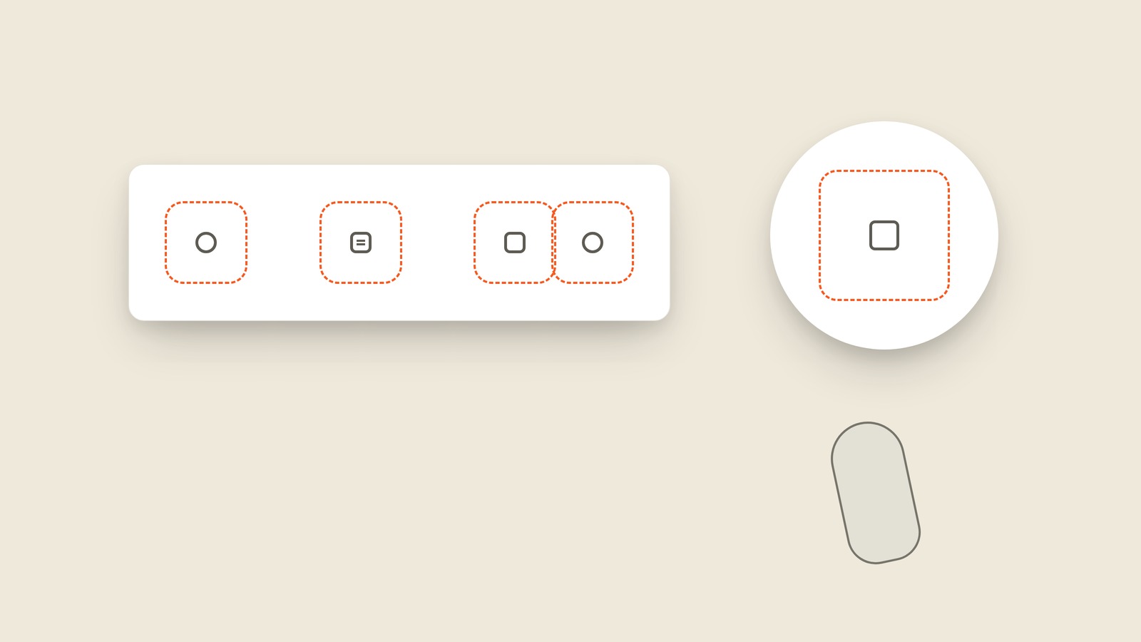 Tap Target illustration