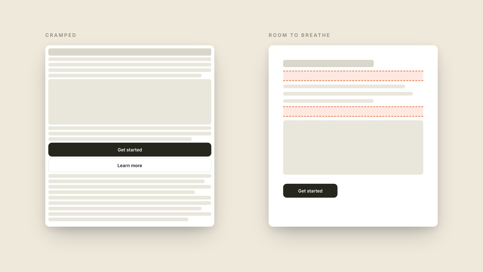 Whitespace illustration